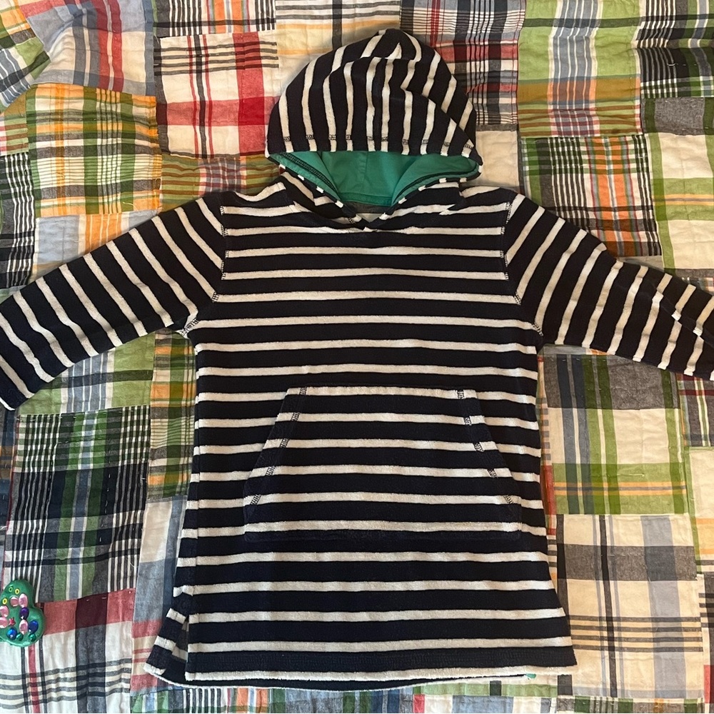 Mini Boden Towelling Hoodie size 4-5Y